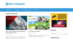 Desktop Screenshot of alexkobayashi.com.br